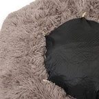 Savic Snuggle Tunnel / Kattenmand Warm Grijs 85X85X26,5 Cm